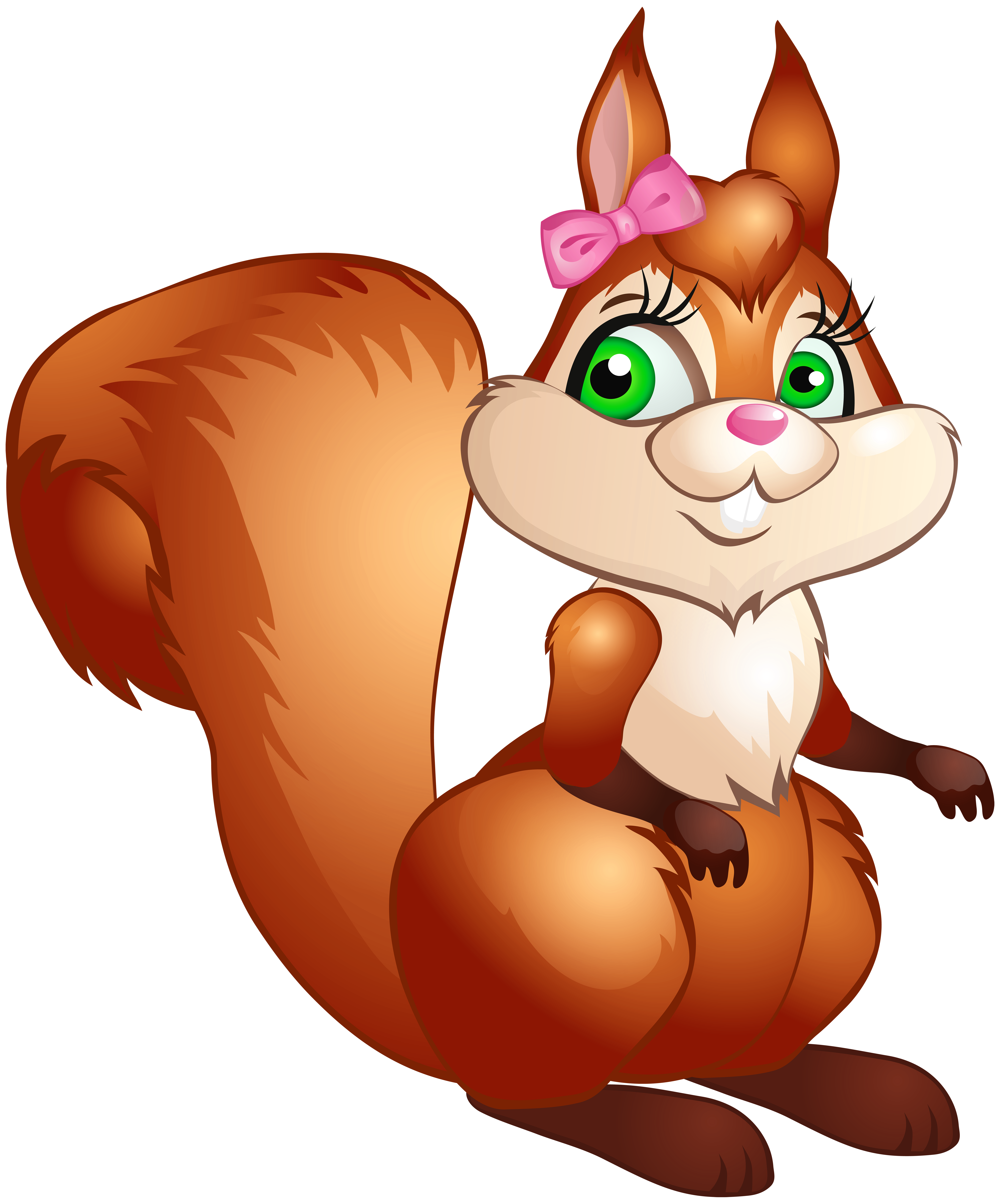 Clipart squirrel carton. Cartoon transparent png clip