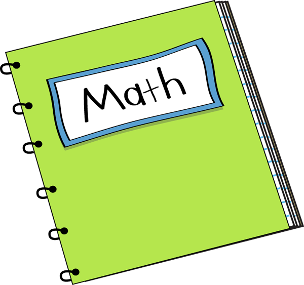 clipart math binder