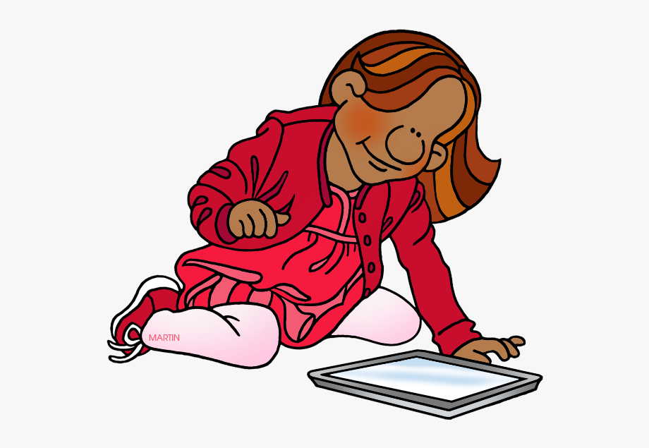 Clipart homework linguistic. Girl doing philip martin