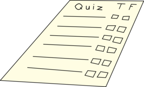 Free quizzes cliparts download. Test clipart quiz