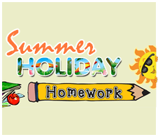 clipart homework summer