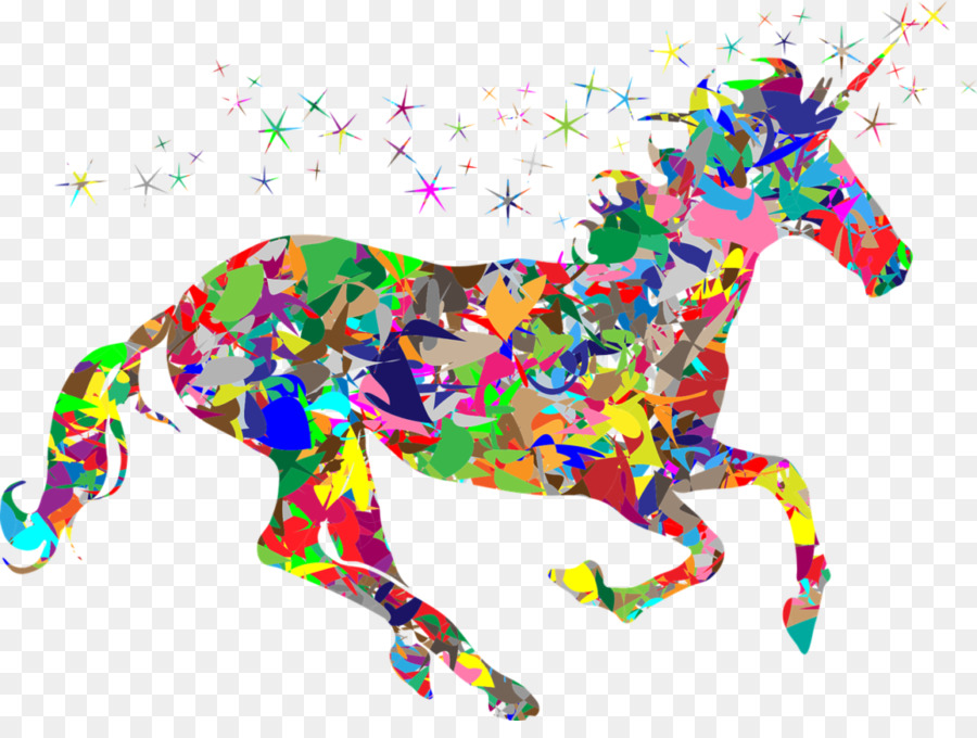 horse clipart colourful