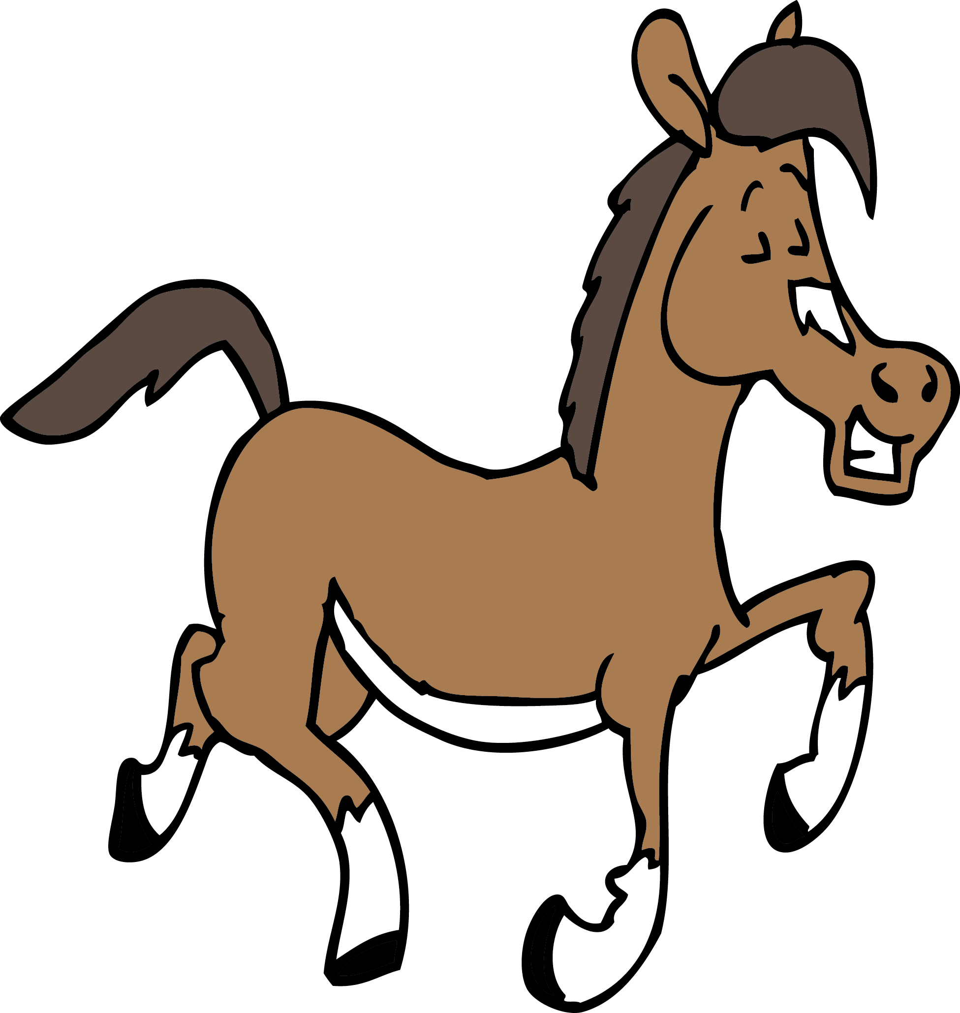 horses clipart horse ranch