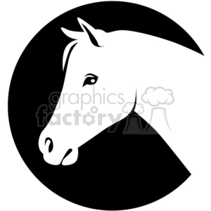 clipart horse horse head