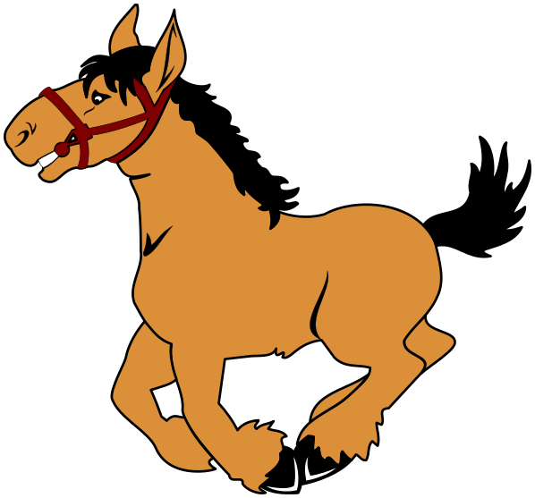 clipart horse horse ranch