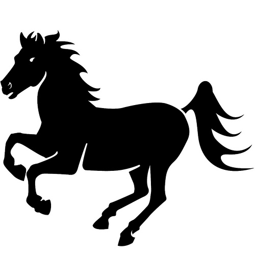 clipart horse illustration