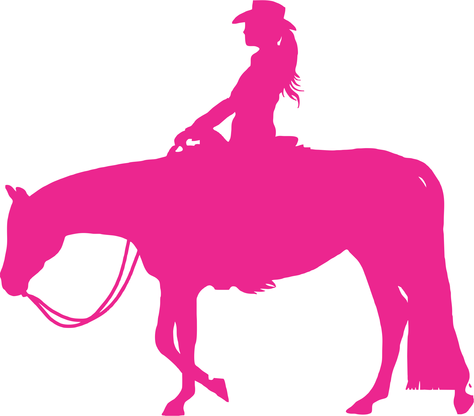 clipart horse monogram