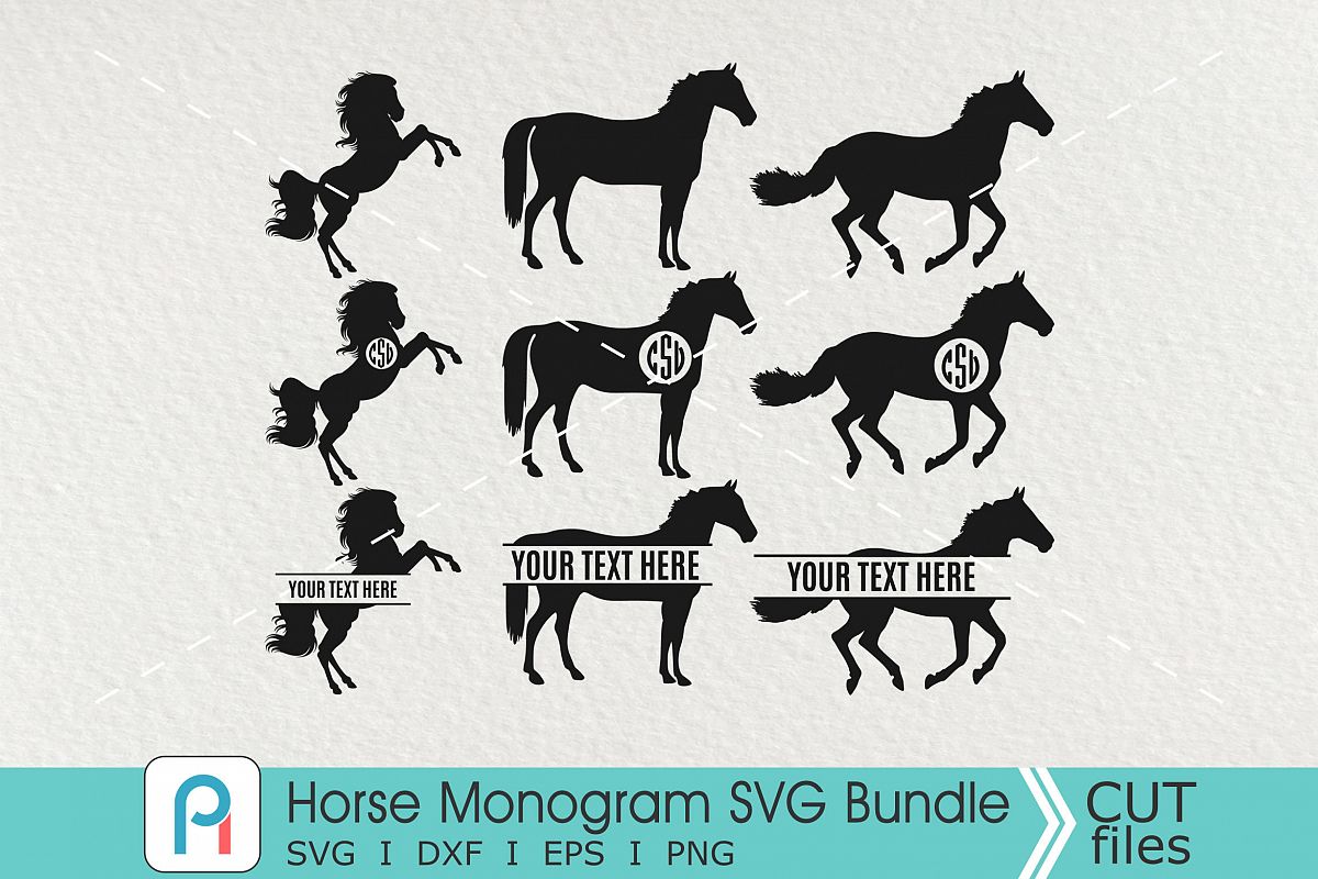 Download Clipart horse monogram, Clipart horse monogram Transparent ...