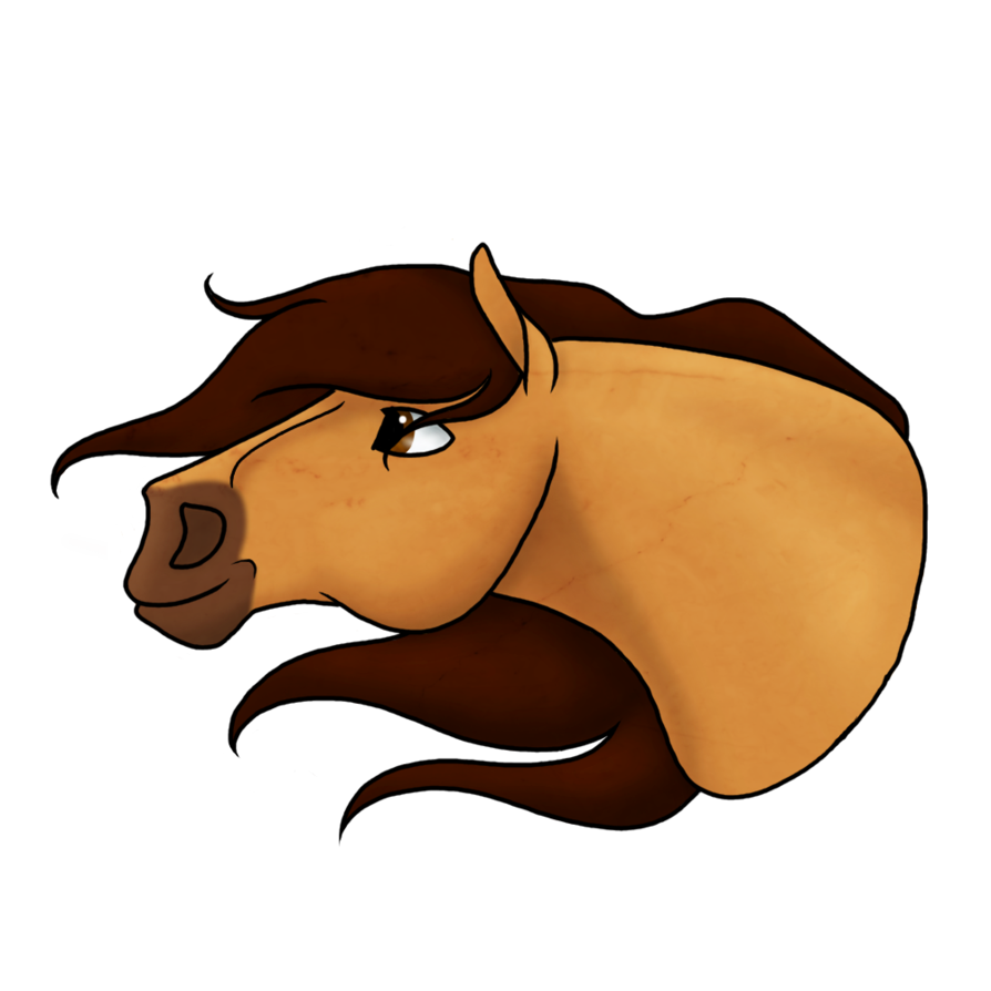 clipart horse nose
