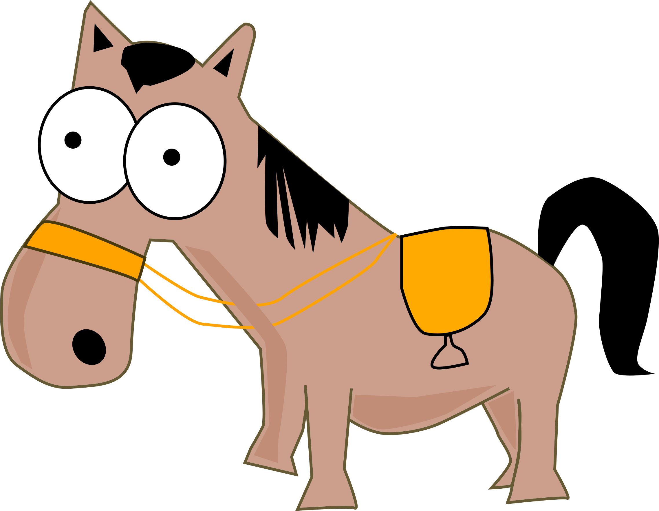 nose clipart horse