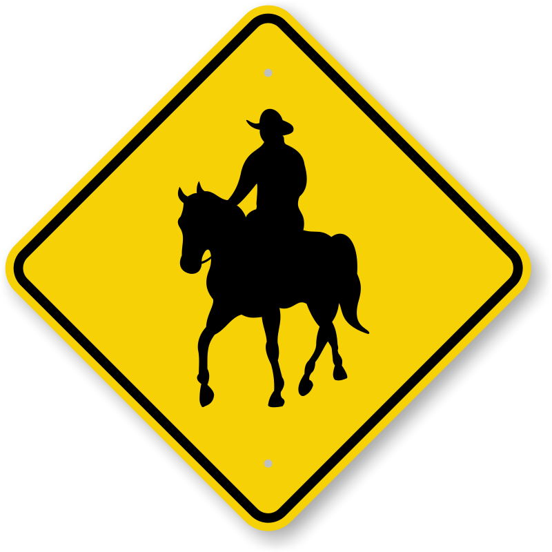 cowboy clipart horseback riding