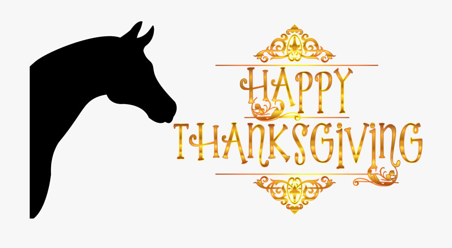 horses clipart thanksgiving