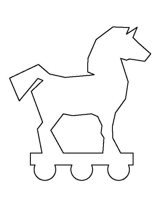 horse clipart war horse