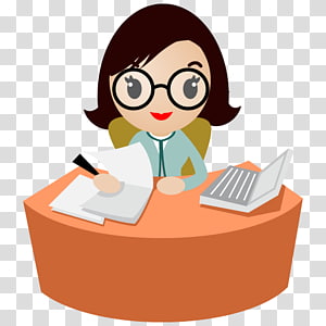 receptionist clipart school reception