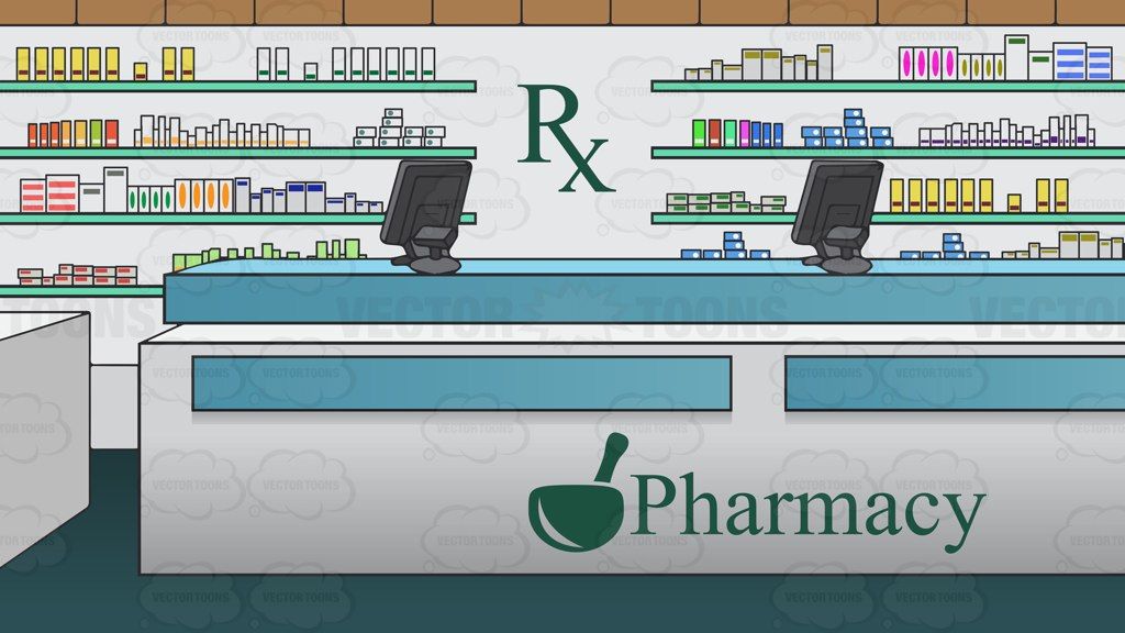 pharmacist clipart chemist shop