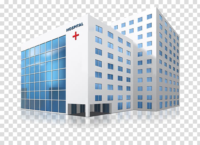 clipart hospital facade