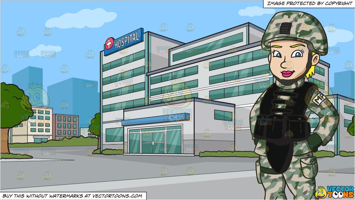 hospital clipart military hospital