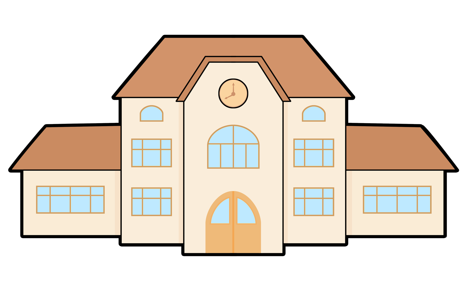 Location school library building
