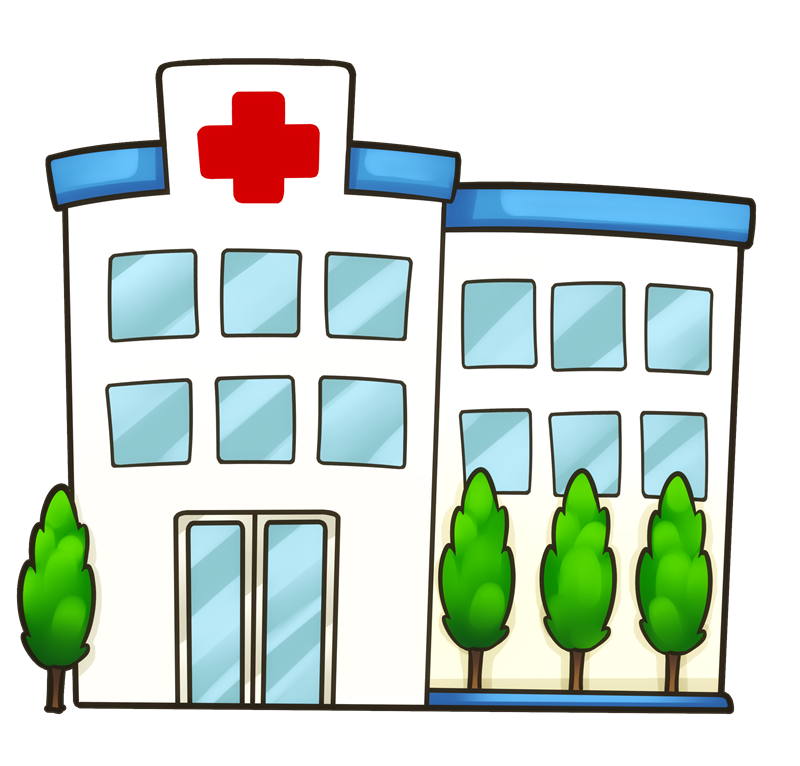 clipart hospital transparent background