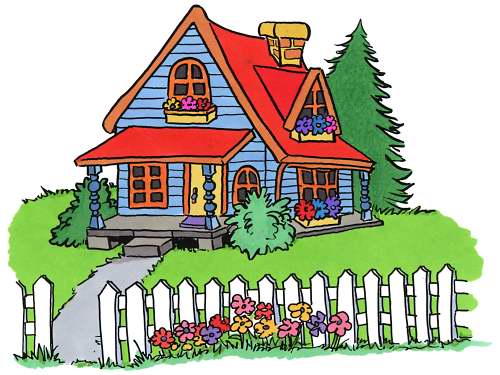 clipart house cartoon