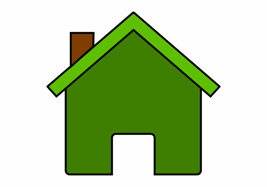 clipart house colored