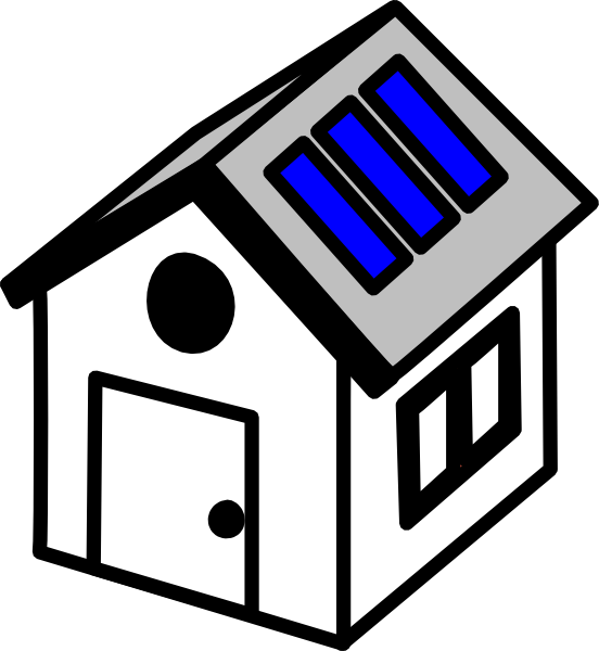 clipart house diagram