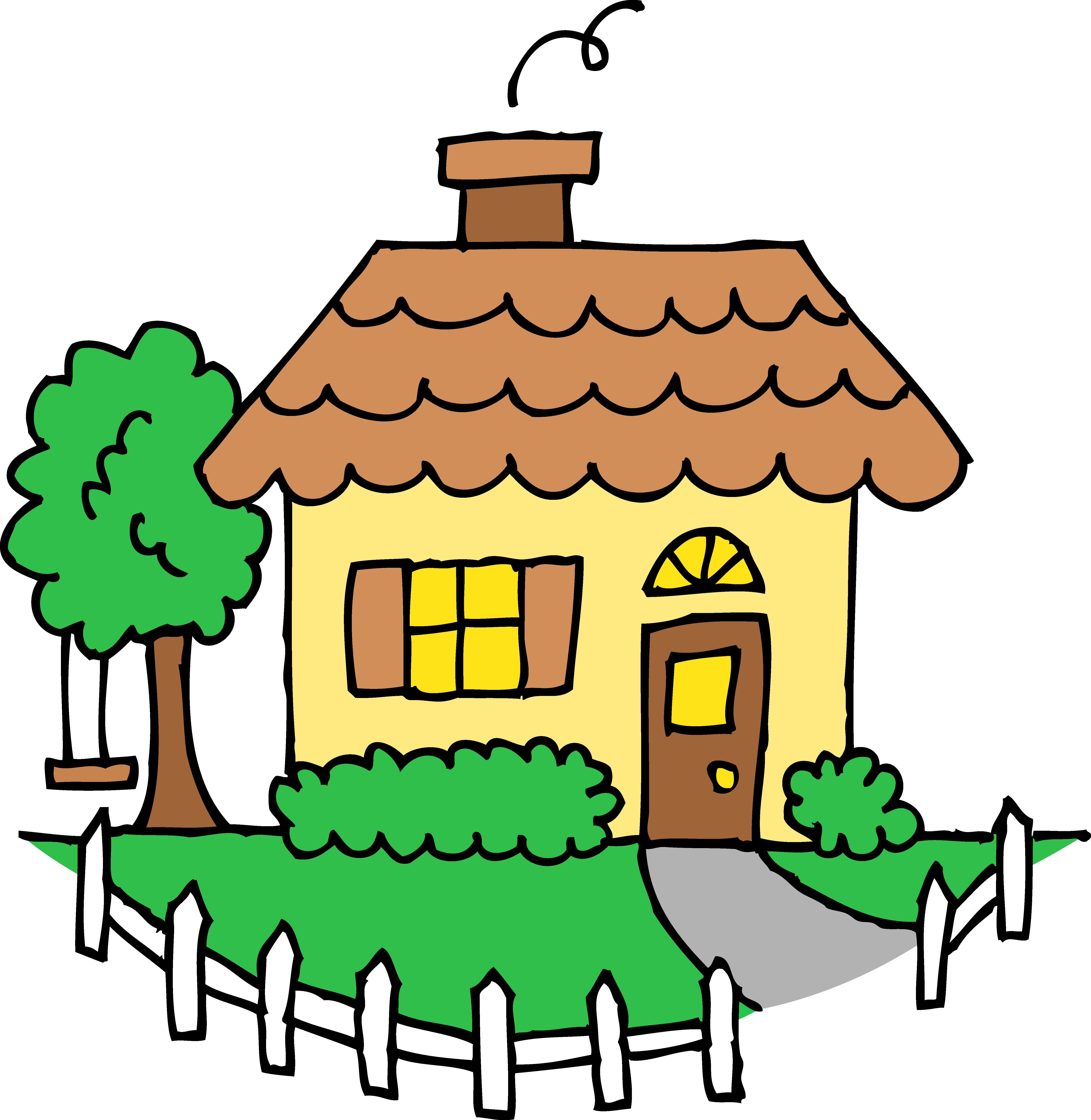 Free school house cliparts. Home clipart yard