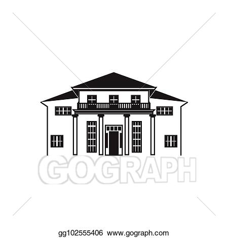 mansion clipart house exterior