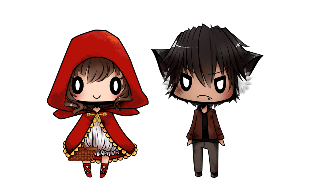 clipart houses red riding hood
