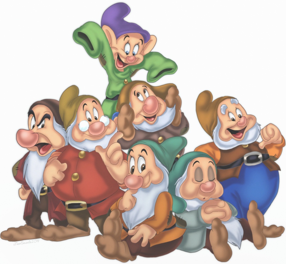 Snow white and the. Clipart houses seven dwarfs
