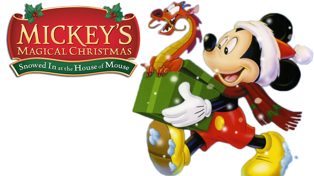 Clipart house snowing. Mickey s magical christmas