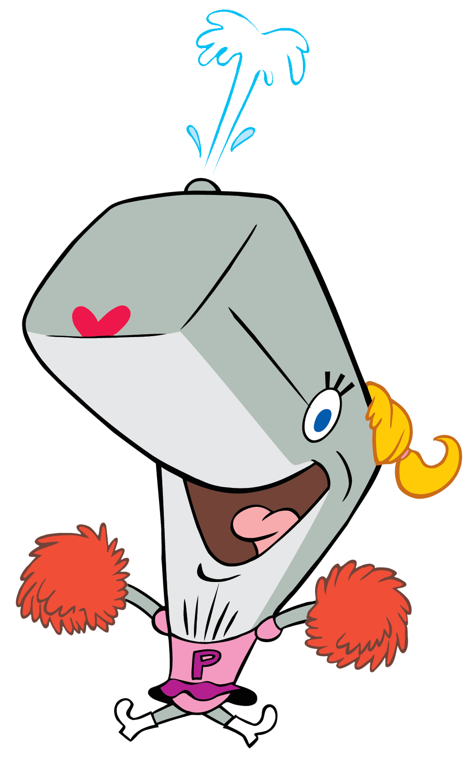 clipart whale cartoon character