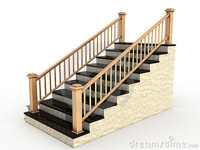 houses clipart staircase