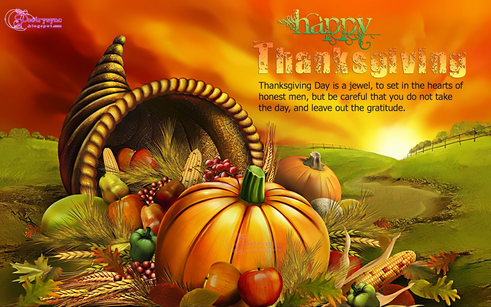 clipart thanksgiving house