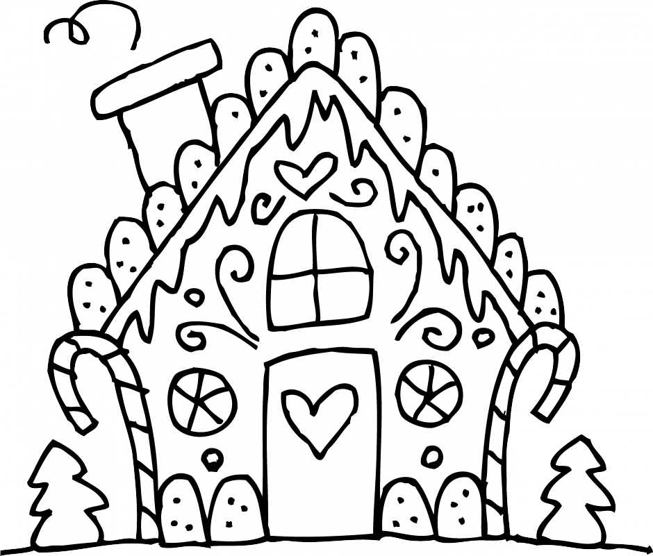 home clipart black and white