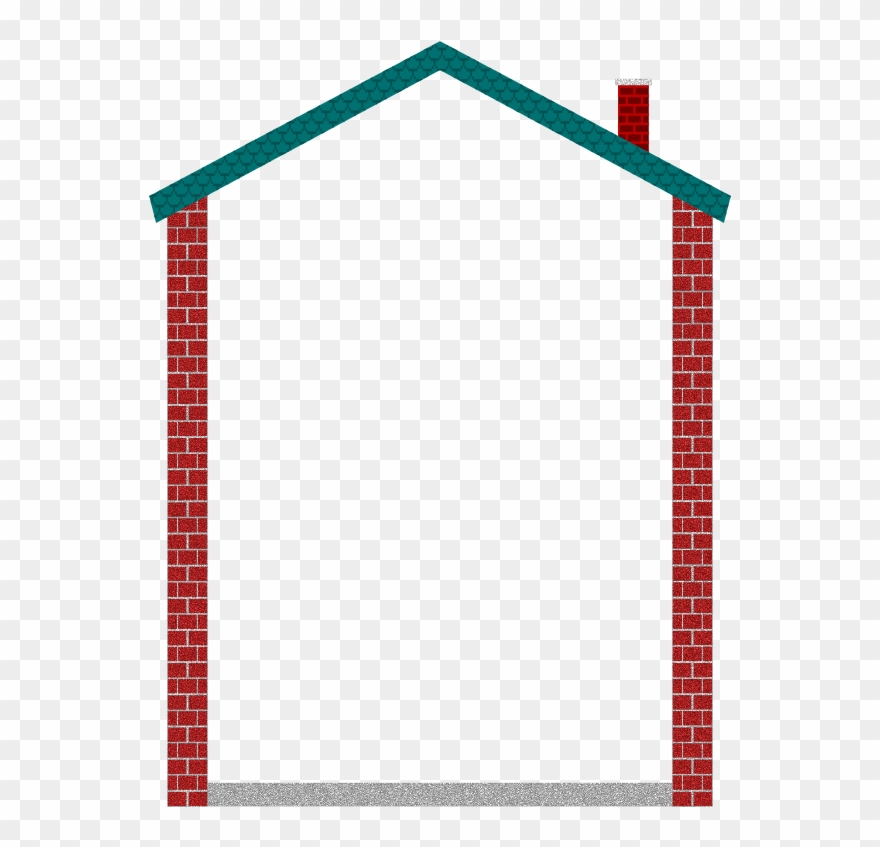 Houses clipart frame. House border graphic freeuse