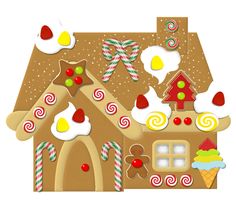 clipart houses cookie
