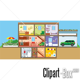 clipart houses cut out