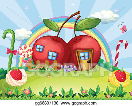 houses clipart fruit
