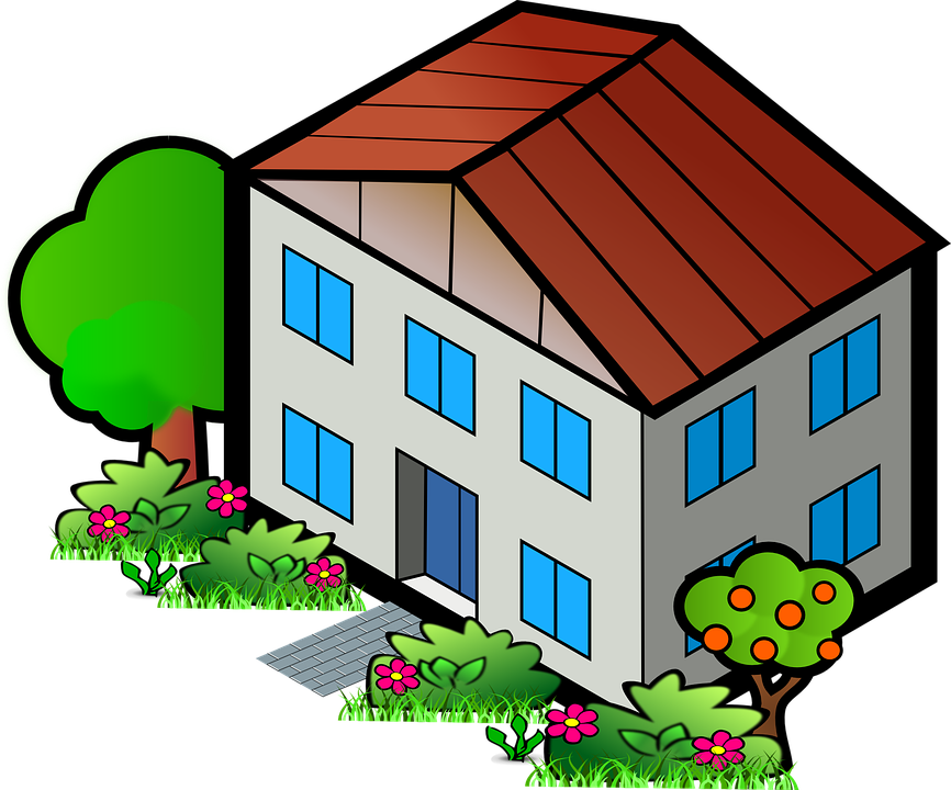 clipart houses garage