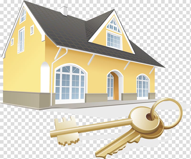 clipart houses keychain