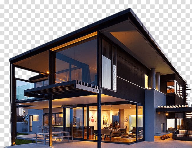 home clipart modern house
