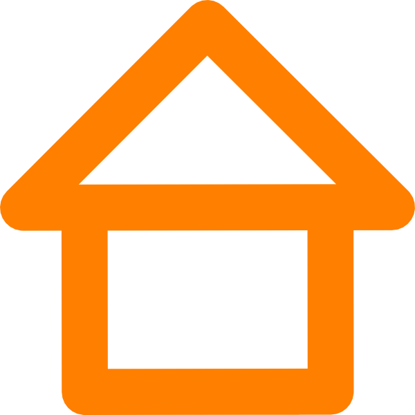 clipart houses orange