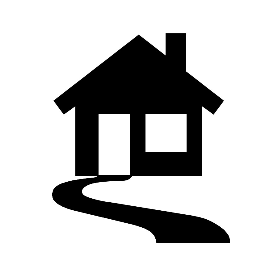 clipart houses path
