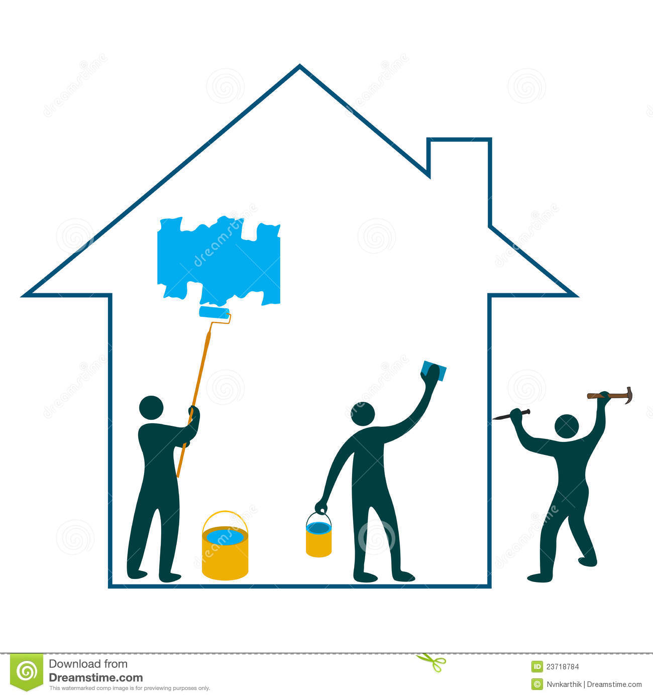 clipart houses renovations