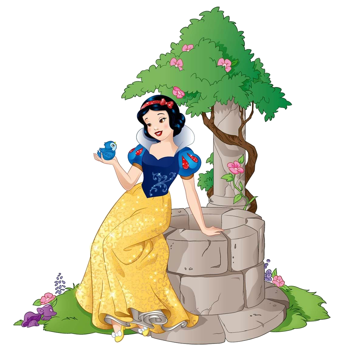 Snow white character gallery. Halo clipart innocent person