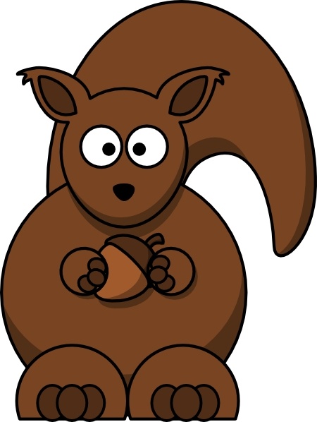Cartoon clip art free. Clipart squirrel carton