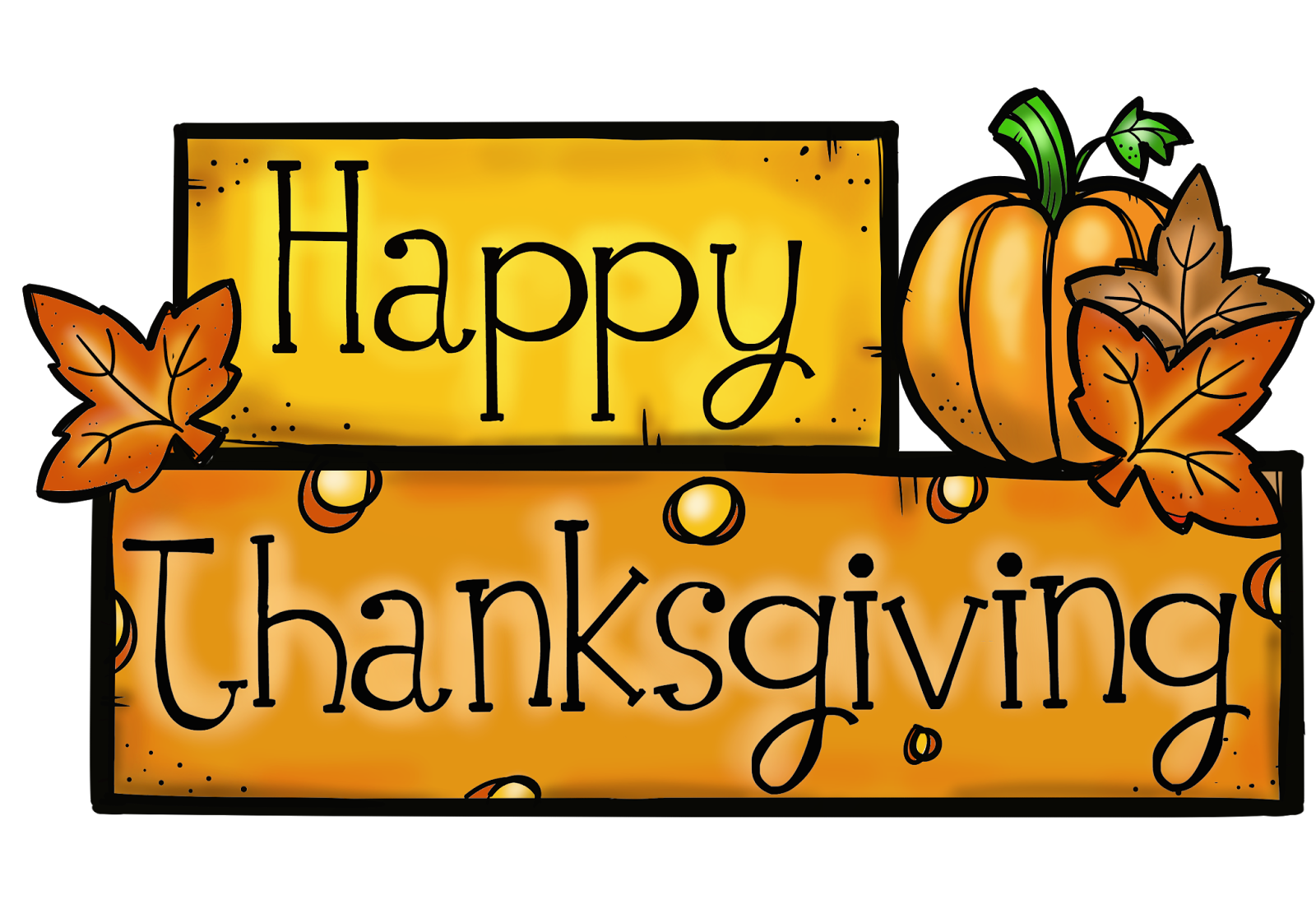 clipart houses thanksgiving