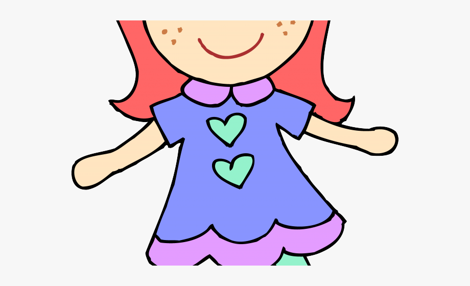 doll clipart happy