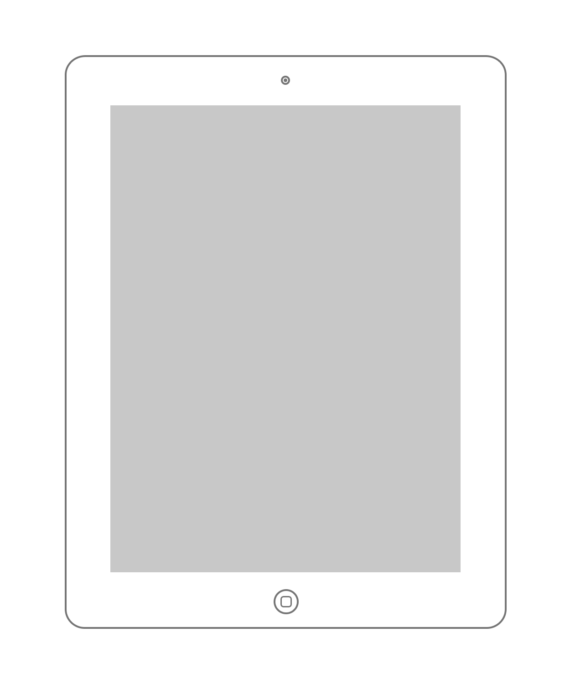  collection of high. White clipart ipad